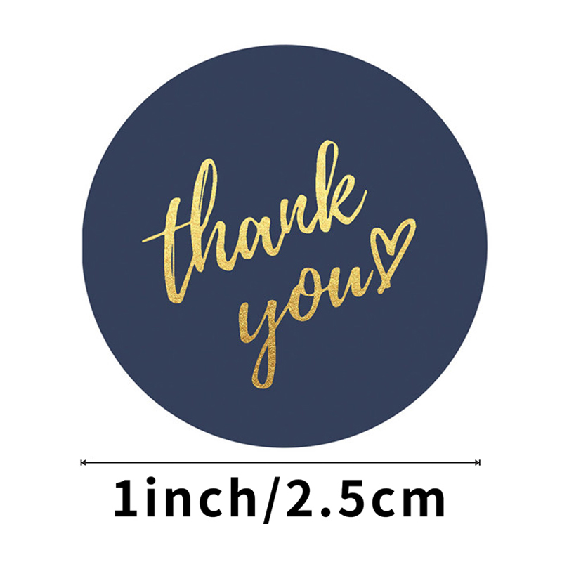 50-500pcs 1inch Blue Thank You - Wedding Sutra review and price
